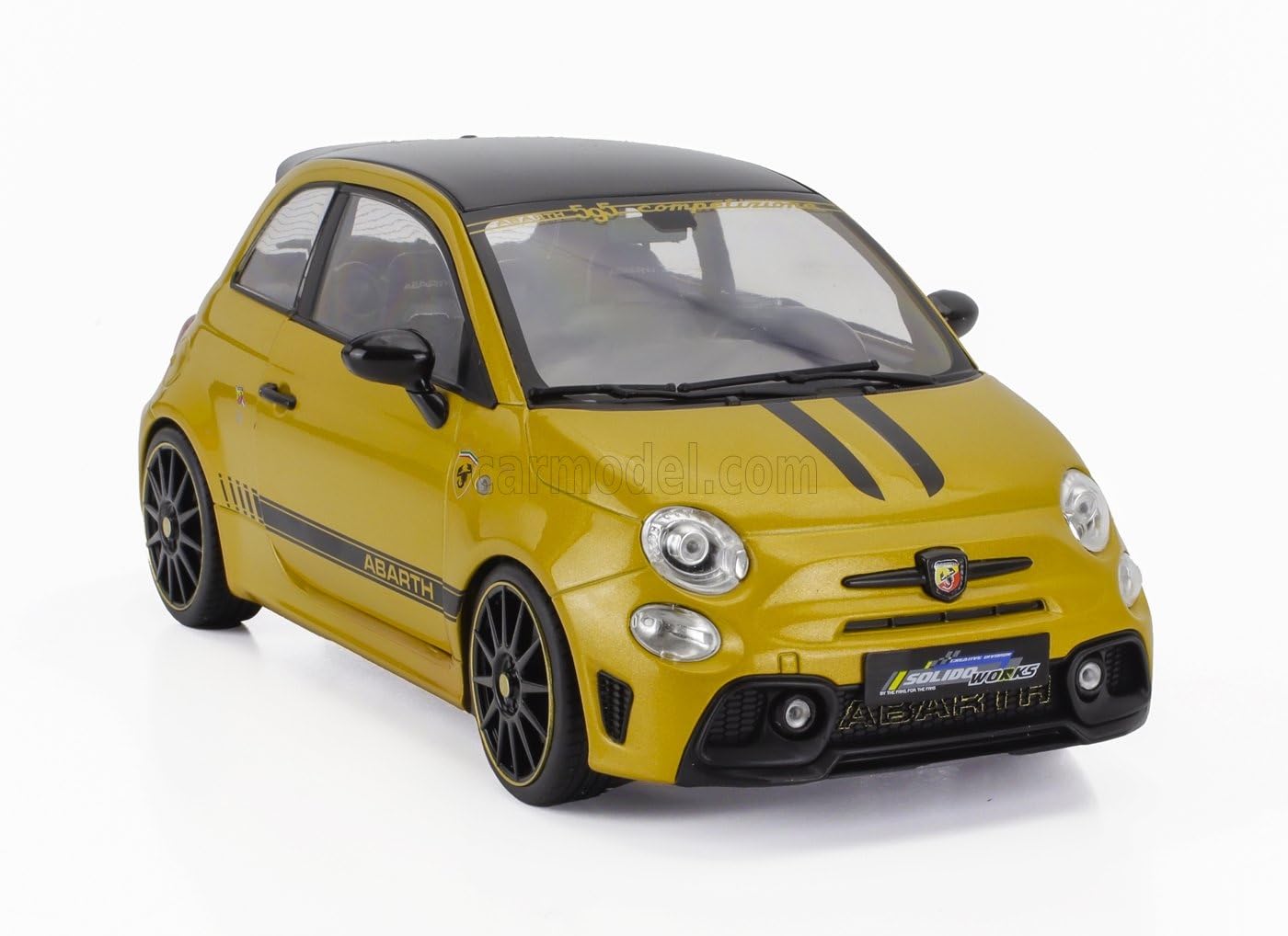 MCG /イクソ 1/18 アバルト 500e 2024 (イエロー) ixo IXO 1/18 フィアット アバルト 500e 2024 イエロー イクソ